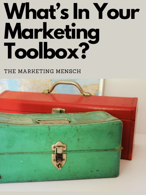 red-and-green-tattered-tool boxes-with-the-title-what-is-in-your-marketing-toolbox-presented-by-the-marketing-mensch