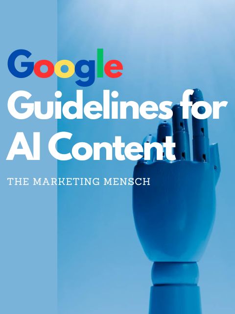 robotic-arm-with-the-title-google-guidelines-for-artificial-intelligence-content-presented-by-the-marketing-mensch